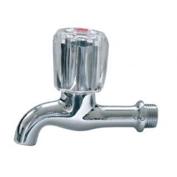 Хромирана канелка дълга 15см Dahlia