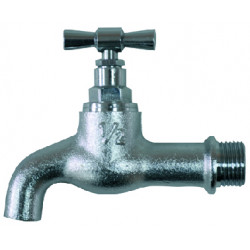 Спирателна канелка хром с Т-ръкохватка 1/2"