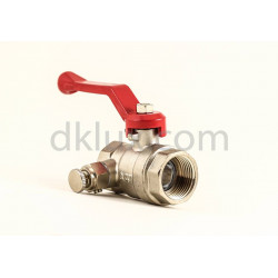 Сферичен кран FF серия BEST с изпускател, С.О. 11/2"