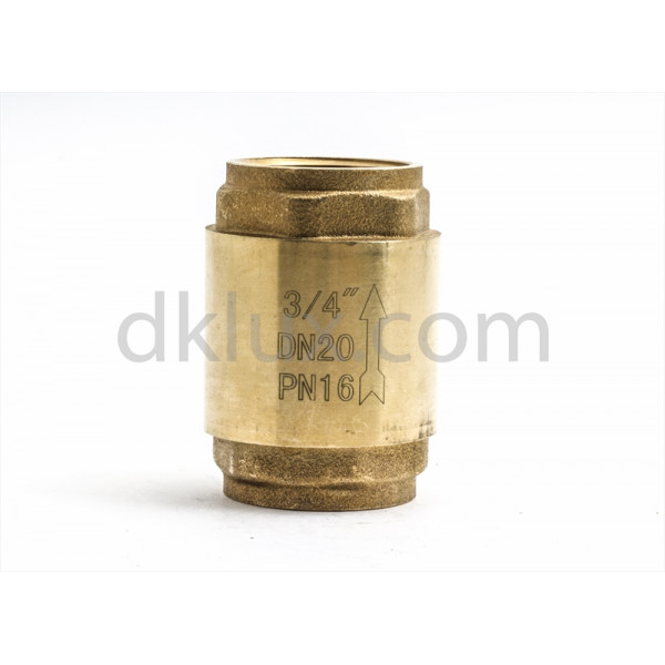 Цена 4.49 лв. за Пружинен възвратен клапан с месингов диск - Пружинен възвратен клапан с месингов диск (5540012 от ) в раздел 