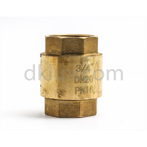 Цена 2.99 лв. за Пружинен възвратен клапан с пластмасов диск - Пружинен възвратен клапан с пластмасов диск (1103012 от ) в раздел 