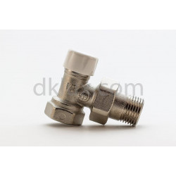 Секретен радиаторен кран, ъглов 1/2" Fornara