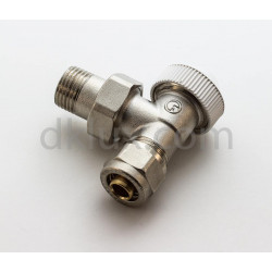 Радиаторен кран - термовентил, ъглов 1/2"хФ16 Fornara