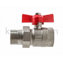 Сферичен кран холендров, перчатка С.О. 1"