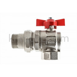 Кран ъглов с холендър ITAP, серия IDEAL П.О. 1"