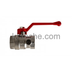 Сферичен кран FF серия BEST с изпускател, С.О. 1"