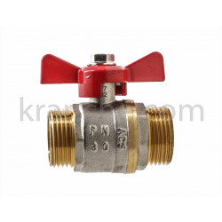 Сферичен кран ММ перчатка, серия BEST С.О. 1"